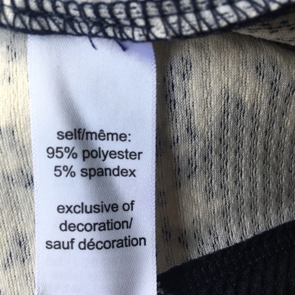 Maurices navy floral sheer shoulder sheath NWT XXL - Picture 7 of 7